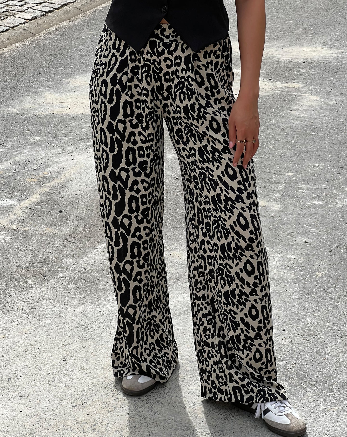 PANTALÓN DE LEOPARDO “PETITE”