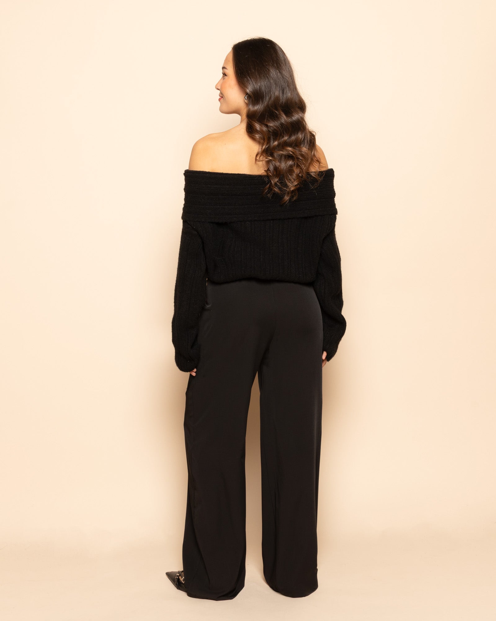 JULIE COZY PANTALON ZWART