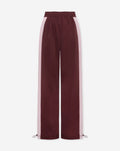 TRACK PANTS BURGUNDY