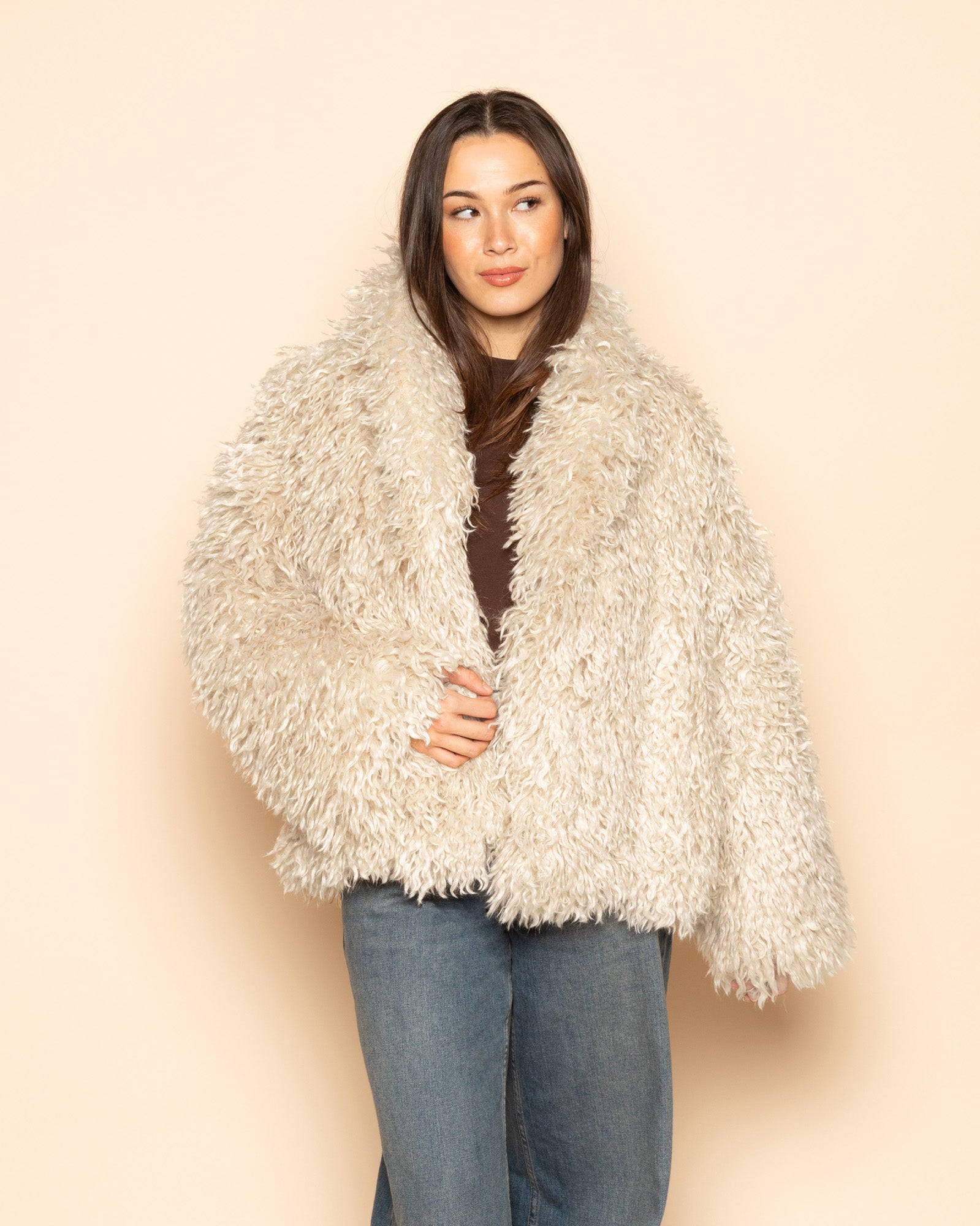 HAIRY COAT ZAND