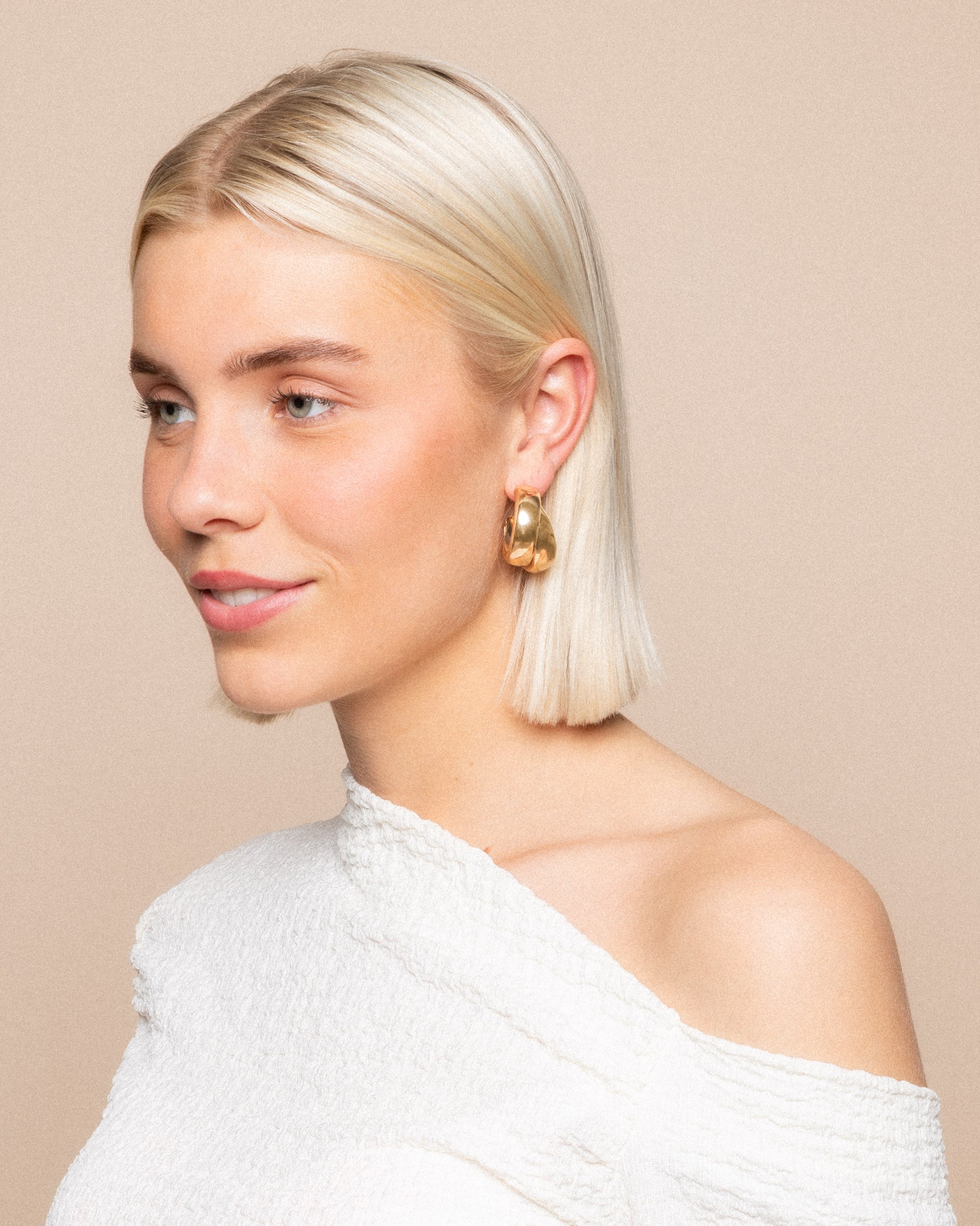 PENDIENTES GRANDES DE DOBLE ARO