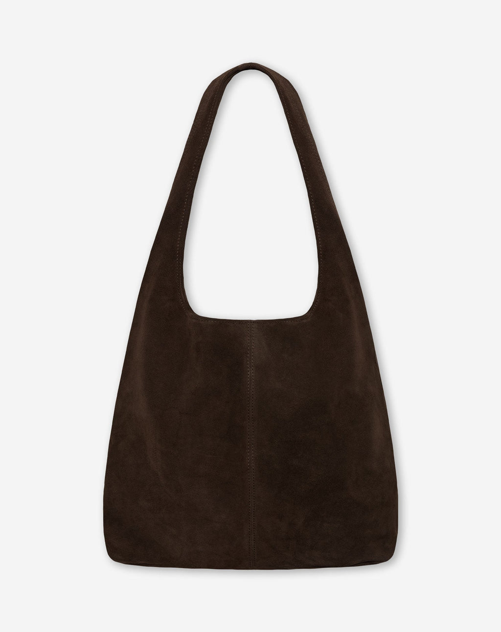 KAYLA SUEDE SHOPPER DONKERBRUIN