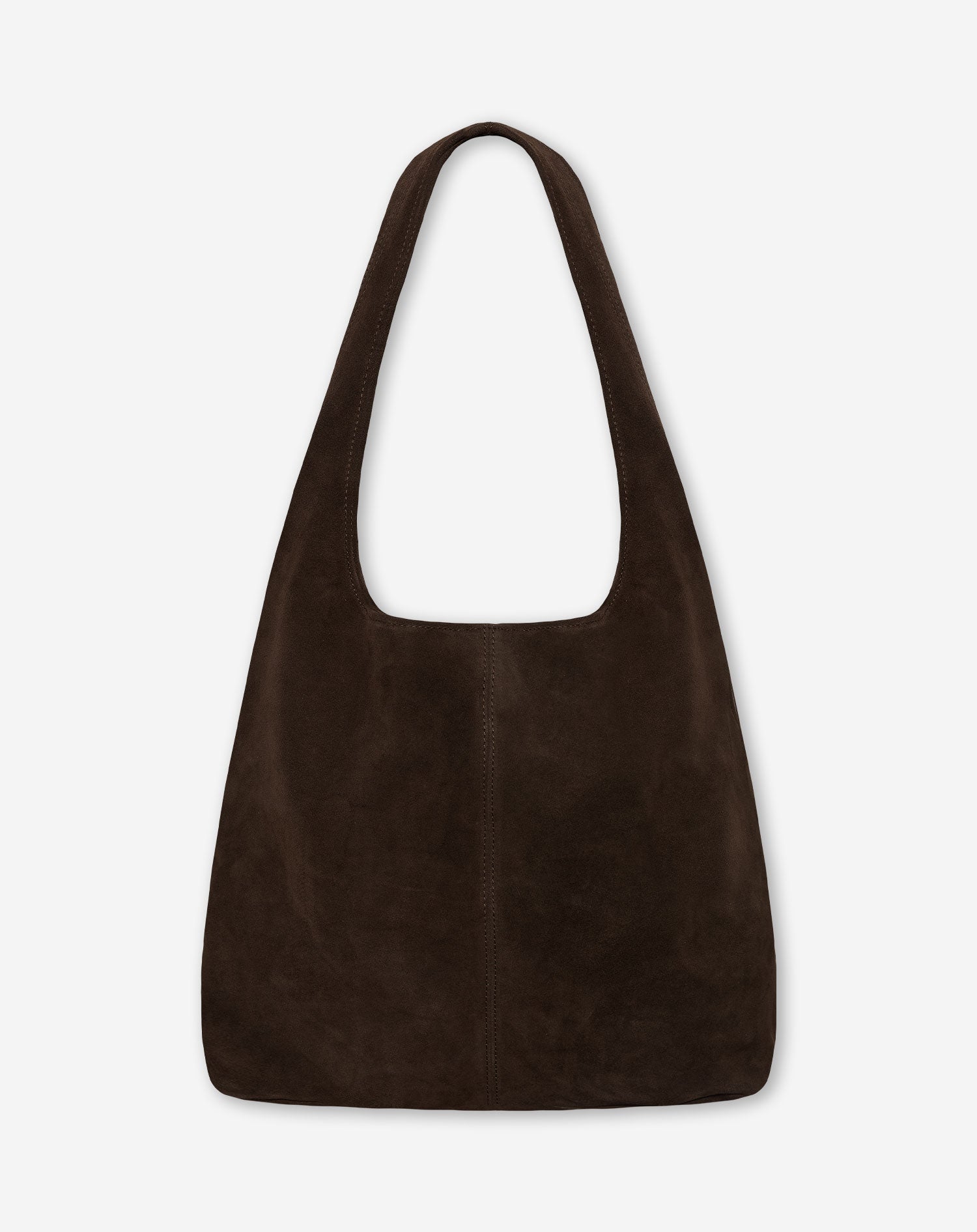 KAYLA SUEDE SHOPPER DONKERBRUIN