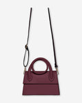 JOLIE FLAP BAG BURGUNDY