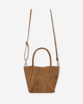 LILAH SUEDE BAG CAMEL