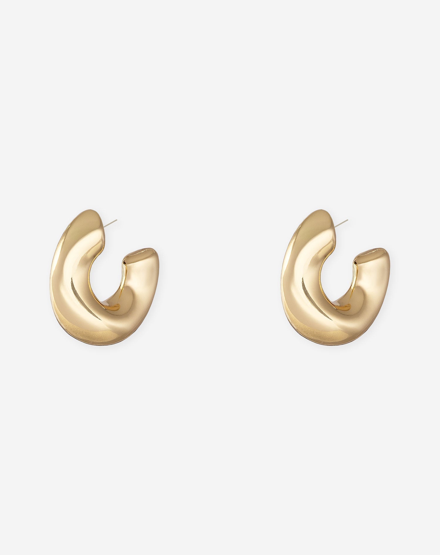 IRREGULAR HOOP EARRINGS