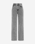 VAQUEROS BOOTCUT PEQUEÑOS CON DIAMANTES GRISES