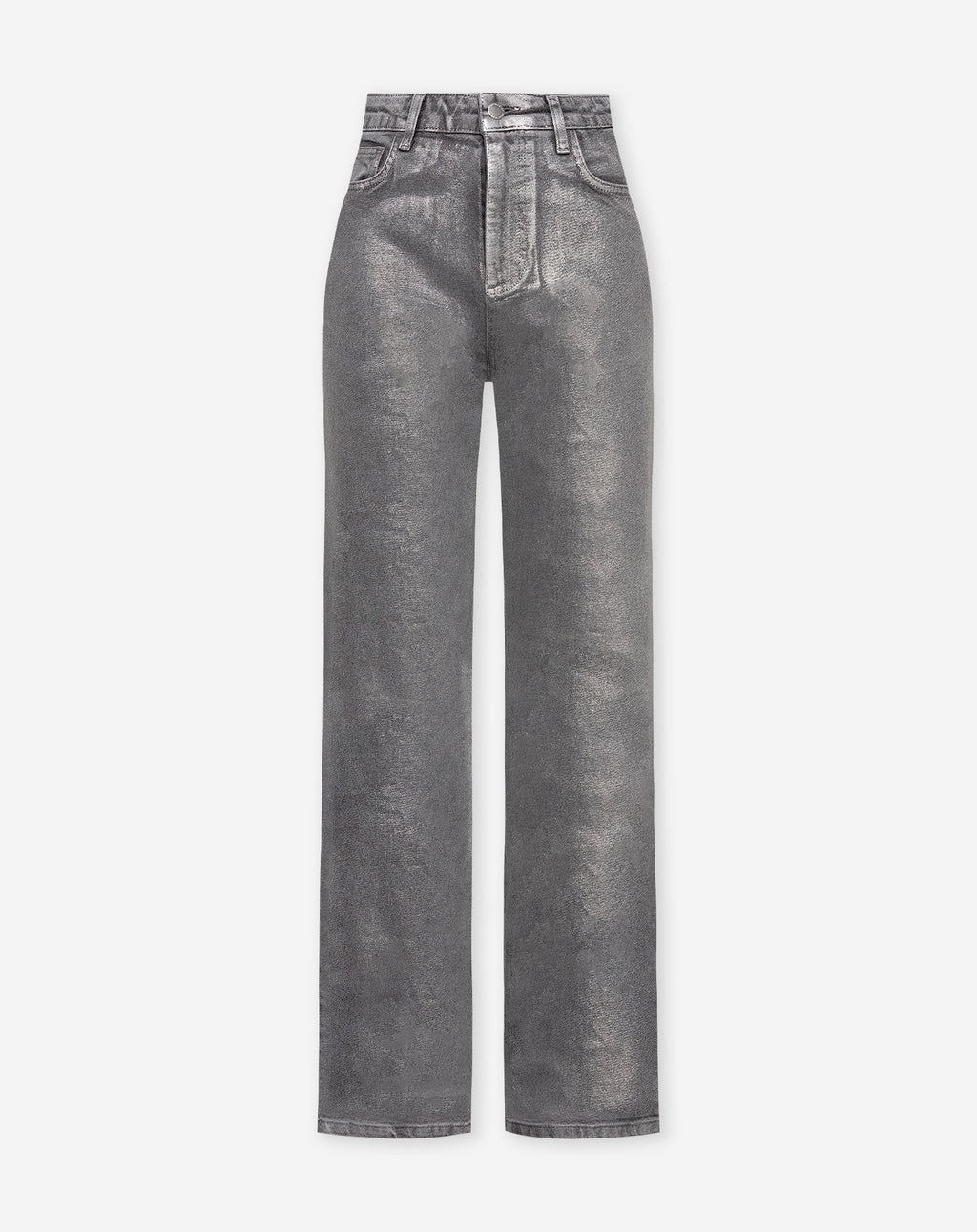 METALIC BOOTCUT JEANS GRIS