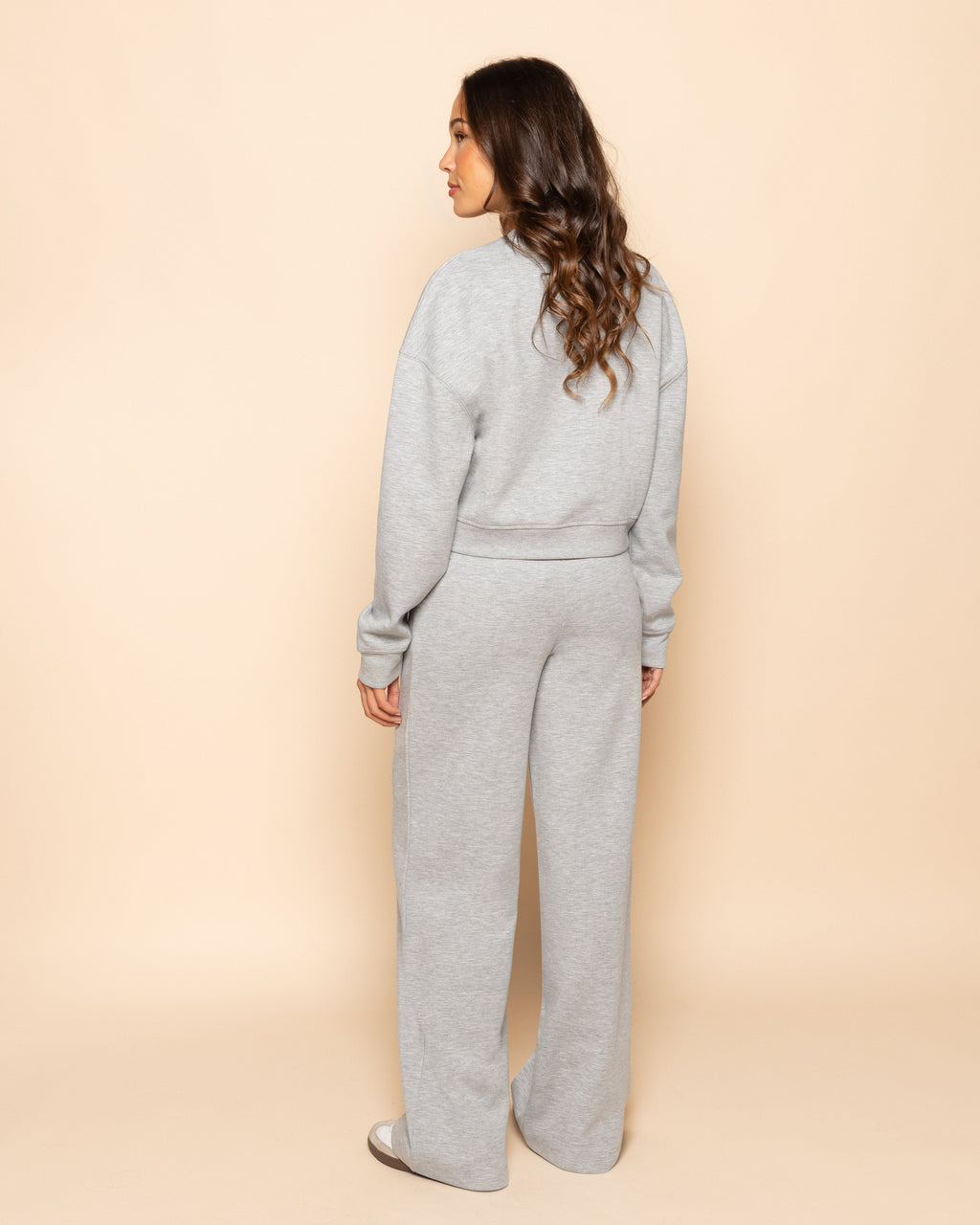 SCUBA PINTUCK PANTS LICHTGRIJS