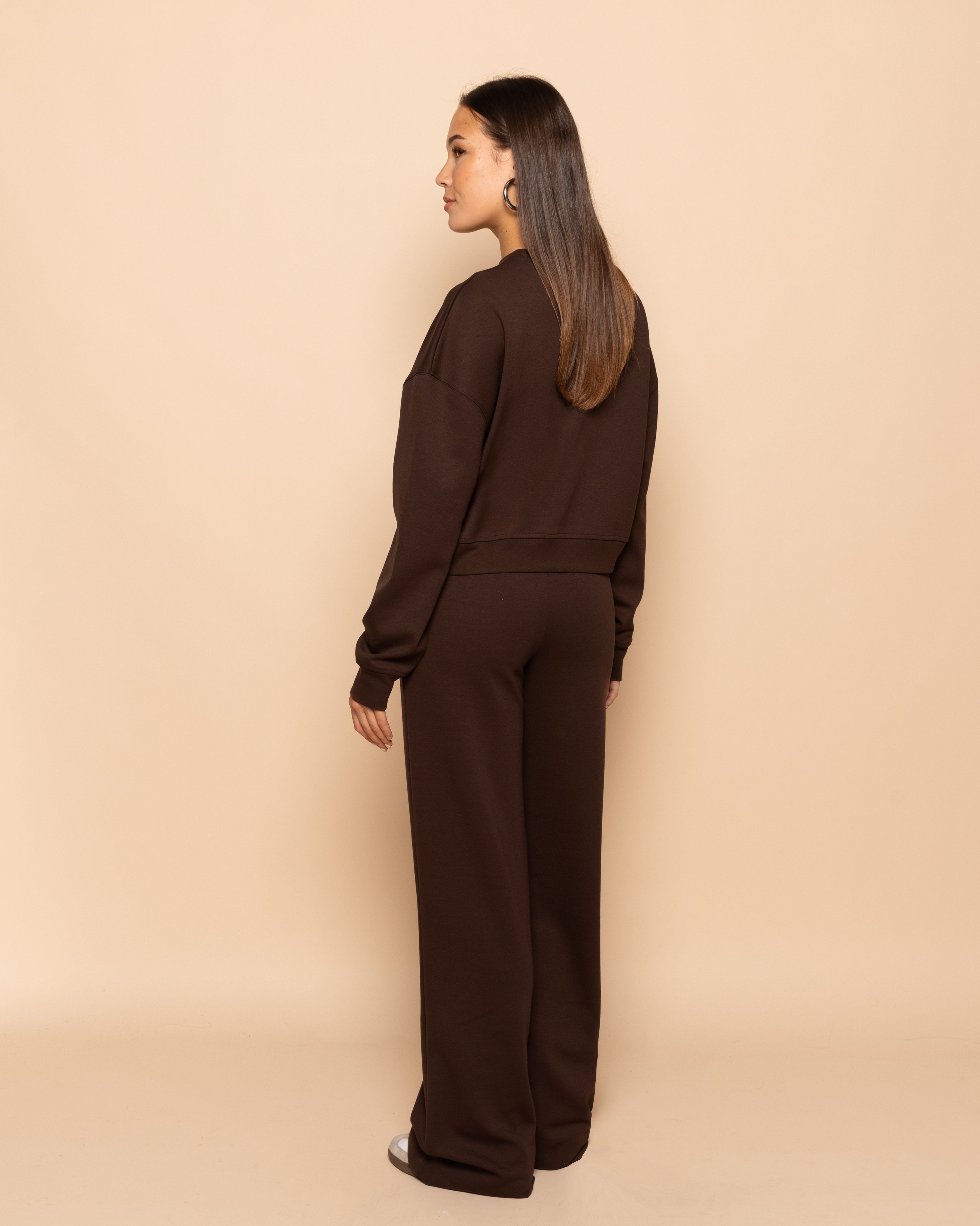 SCUBA CROPPED SWEATER BRUIN