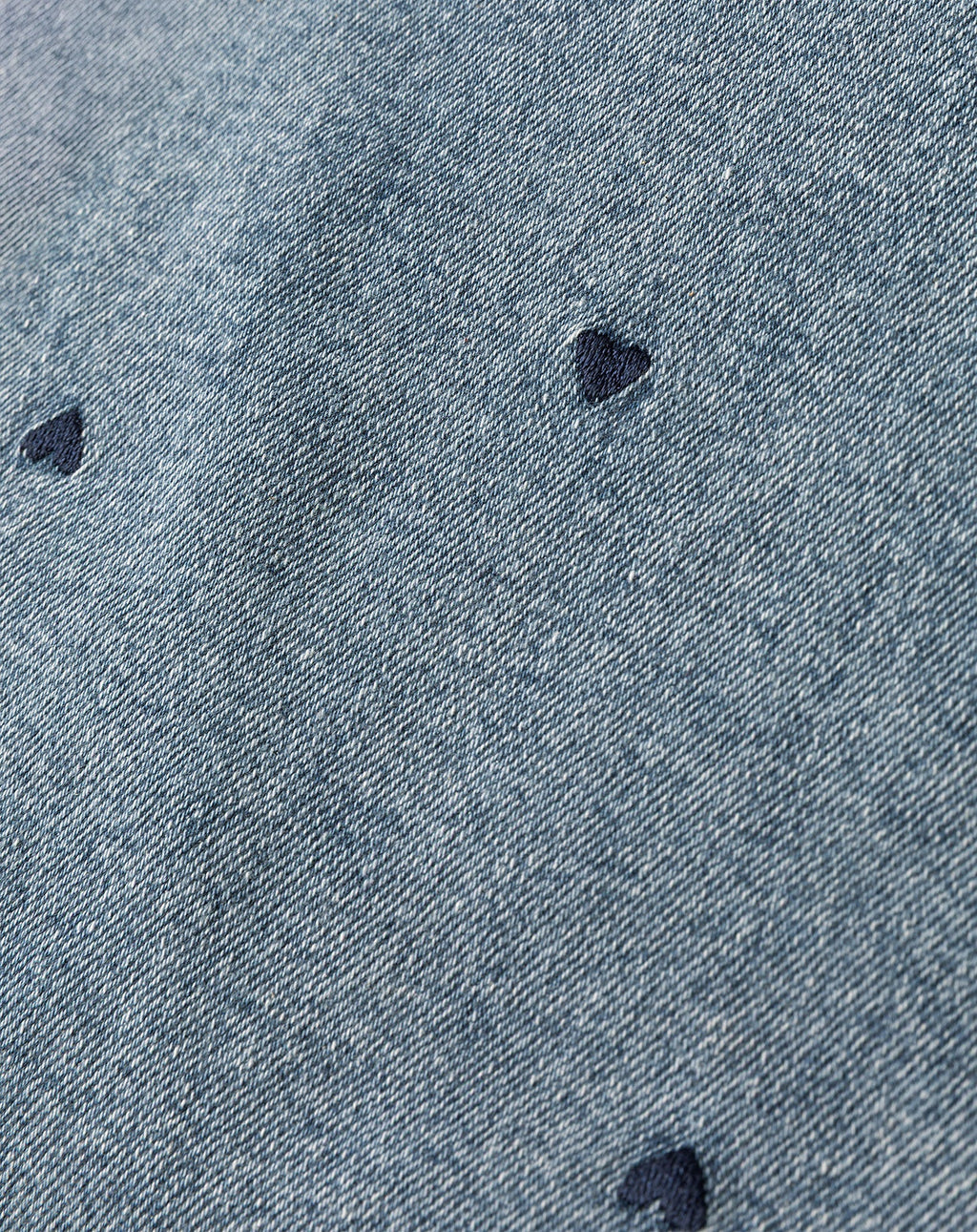 HEART BOOTCUT JEANS MARINEBLAUW