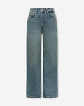 WIDE LEG JEANS TINTED BLAUW 