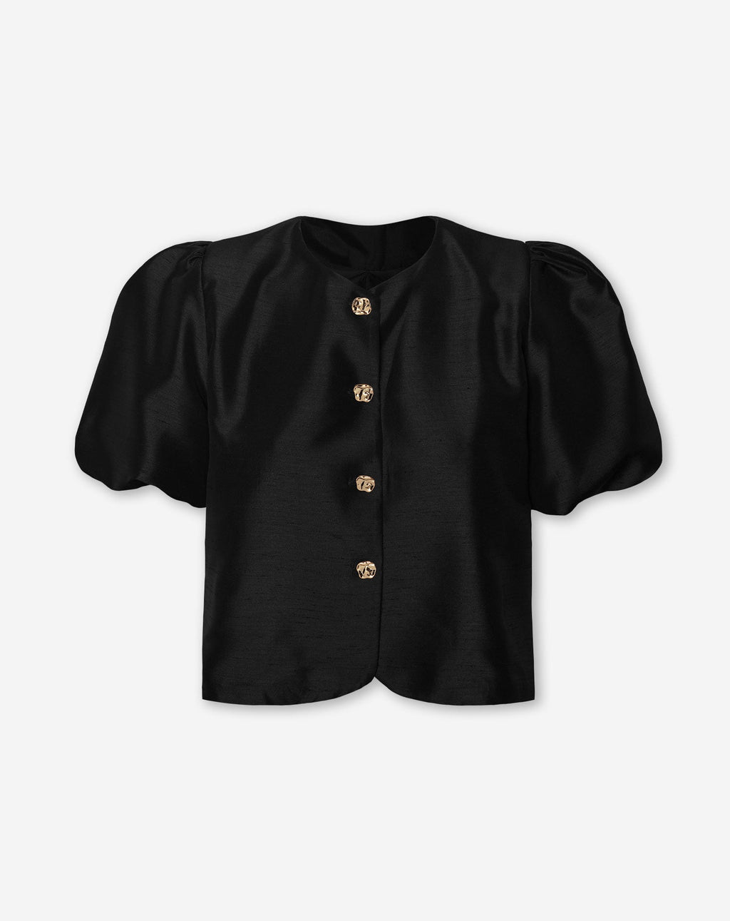 JADE PUFF SLEEVE BLAZER ZWART