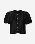 JADE PUFF SLEEVE BLAZER ZWART