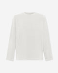 BASIC LONG SLEEVE OVERSIZED TEE CRÈME