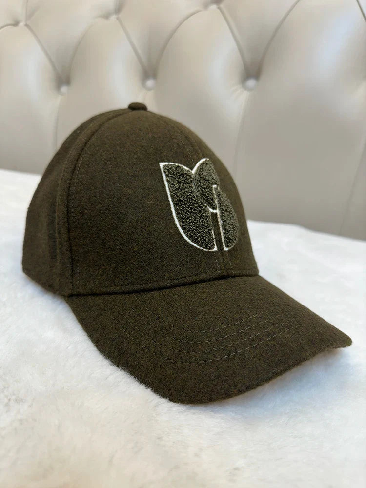 Gorra unisex de algodón con estampado de leopardo
