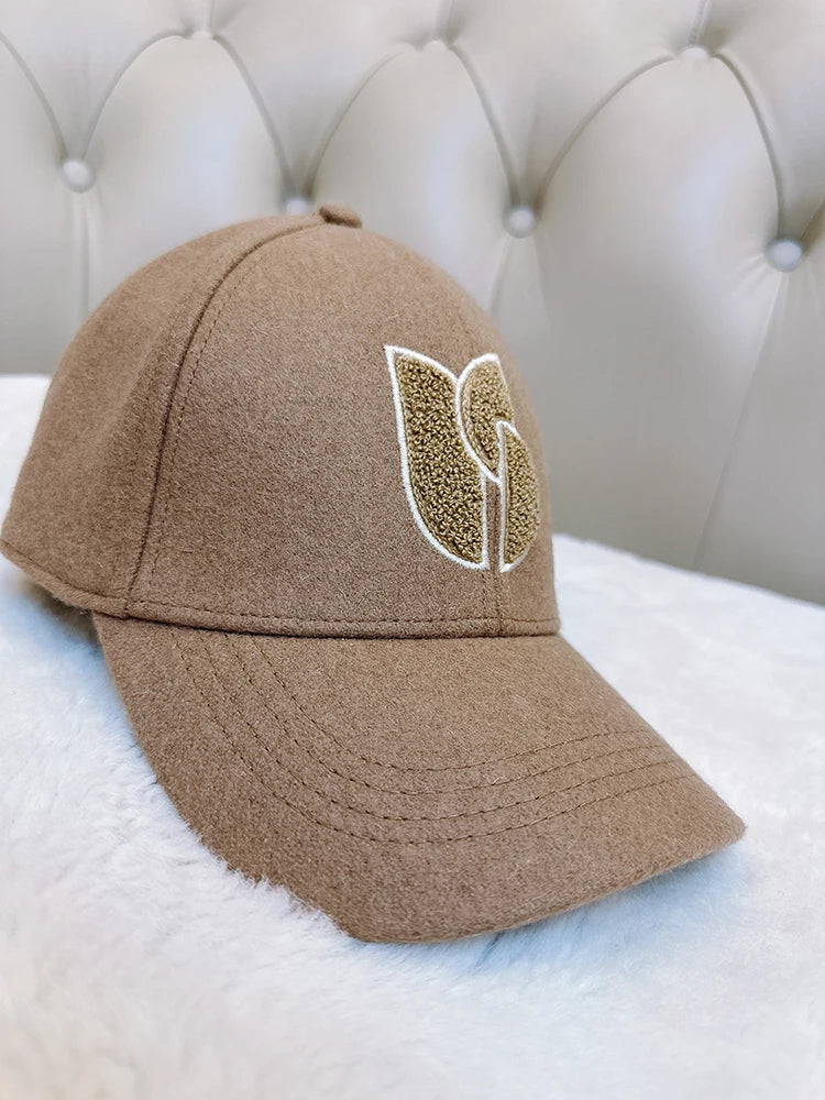 Gorra unisex de algodón con estampado de leopardo