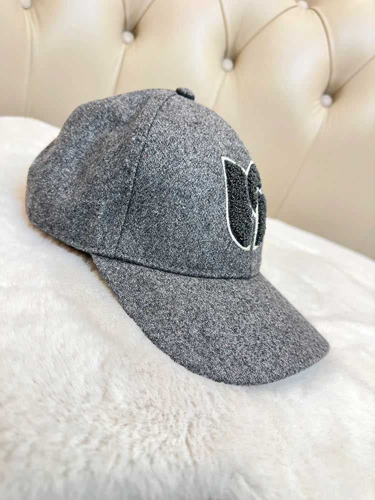 Gorra unisex de algodón con estampado de leopardo